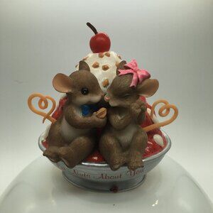 Charming Tails I'm Nuts About You Tails of Sweet Romance Mice Figurine